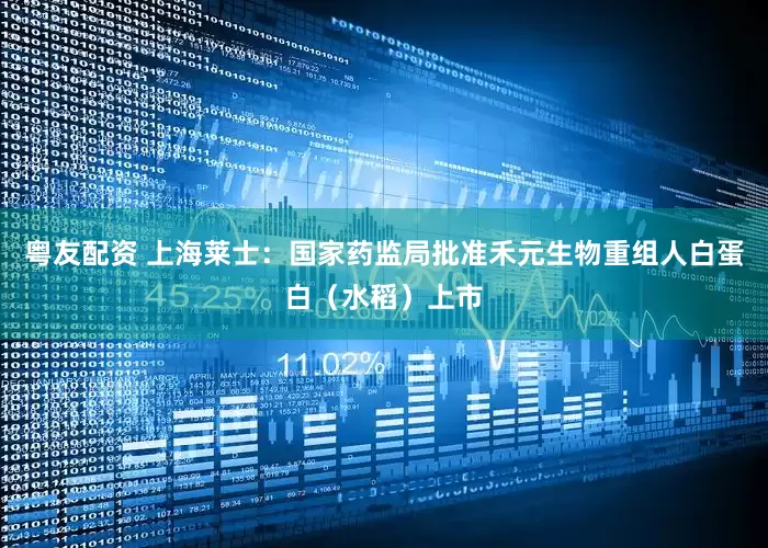粤友配资 上海莱士：国家药监局批准禾元生物重组人白蛋白（水稻）上市