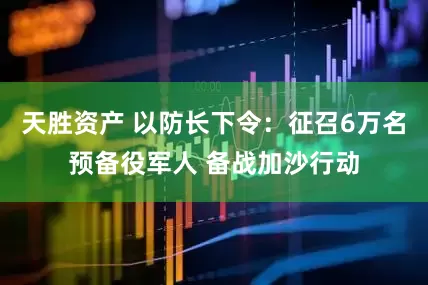 天胜资产 以防长下令：征召6万名预备役军人 备战加沙行动