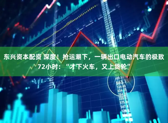 东兴资本配资 深度！抢运潮下，一辆出口电动汽车的极致72小时：“才下火车，又上货轮”